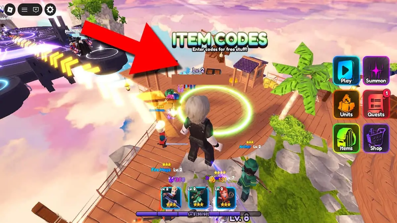 Code Summon Hero 4