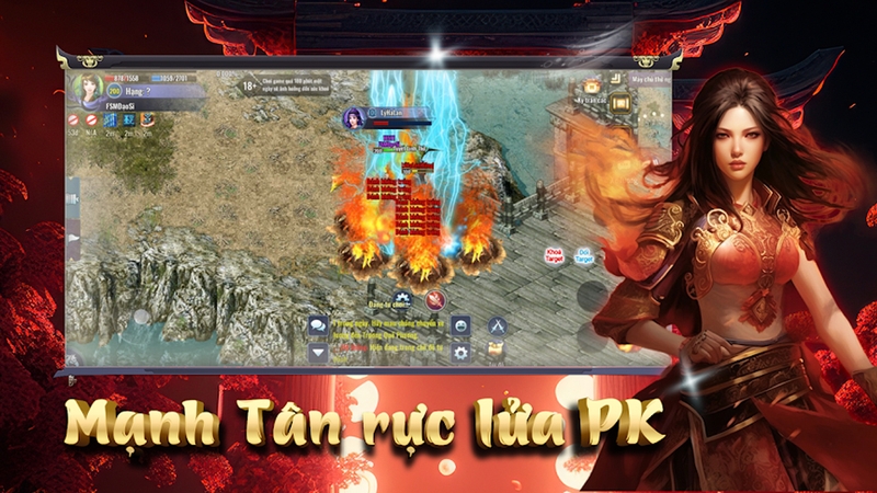 Tam Giới Phân Tranh là tựa game tiên hiệp huyền ảo