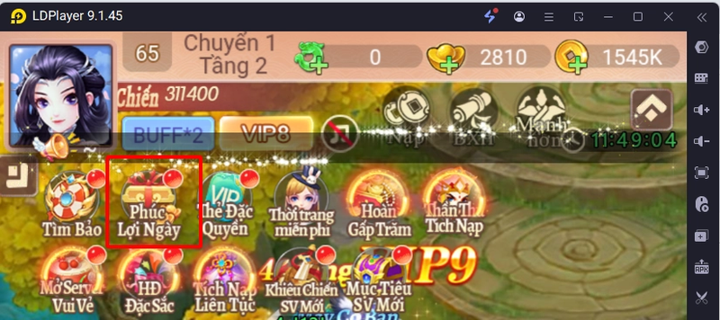 code Tây Du Mini 2