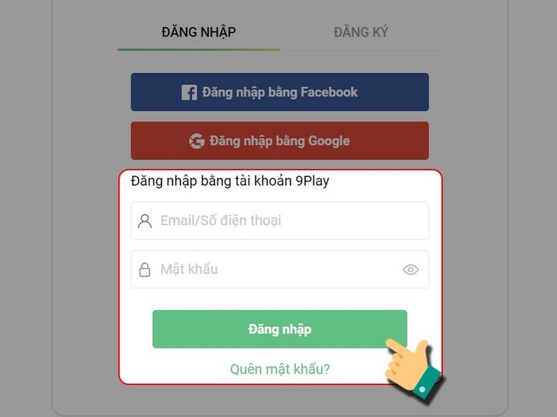 Các thao tác nhập code đổi quà chính xác