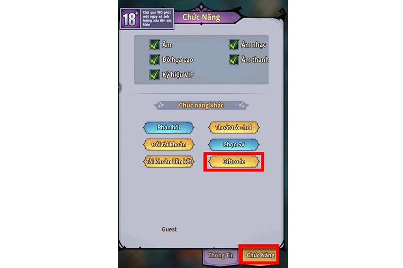 Code Thần Vực AFK hình 3