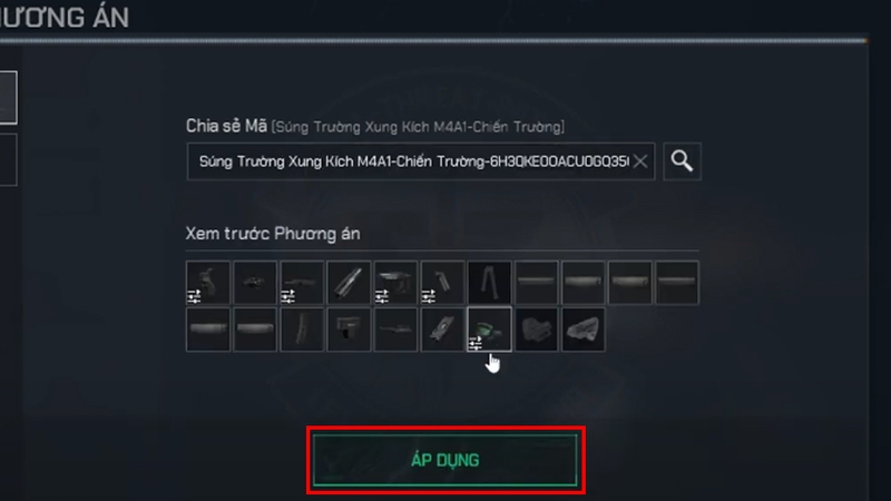 Cuối cùng nhấn ô Áp dụng để hoàn tất