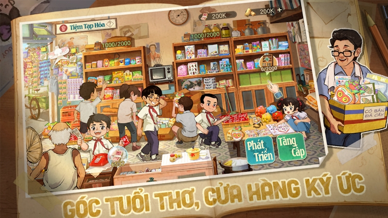 Game Tiệm tạp hóa thời gian đem đến trải nghiệm giải trí thú vị