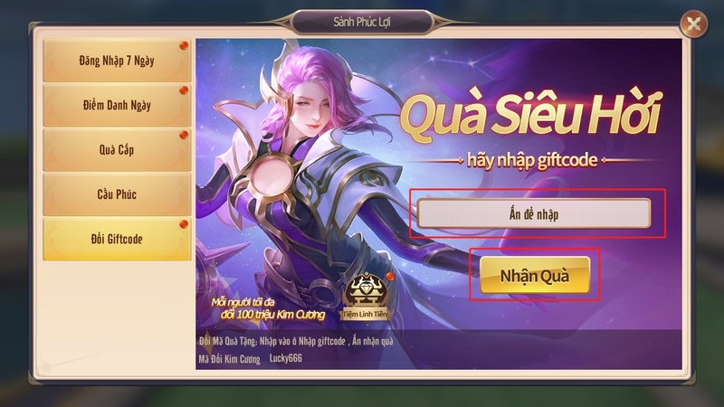 code Tiên Vương 4D hình 3