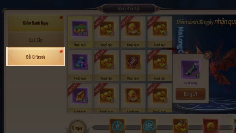 Thao tác nhập code game chính xác