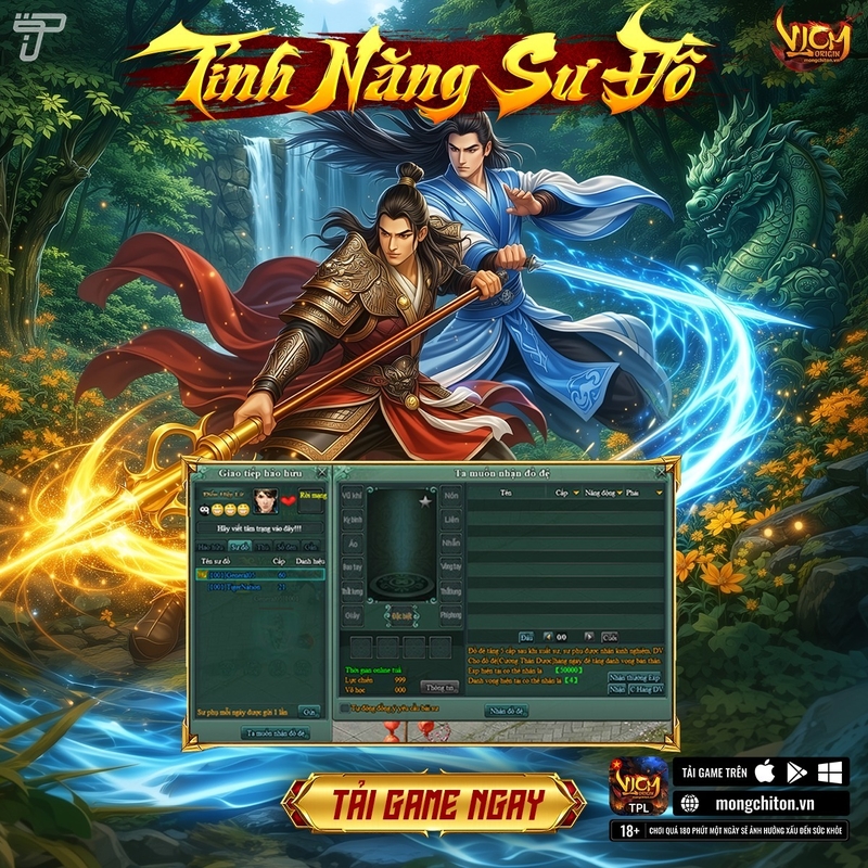 code Võ Lâm Chân Mệnh Origin 1