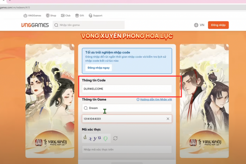 Code Vong Xuyên Phong Hoa Lục (4)