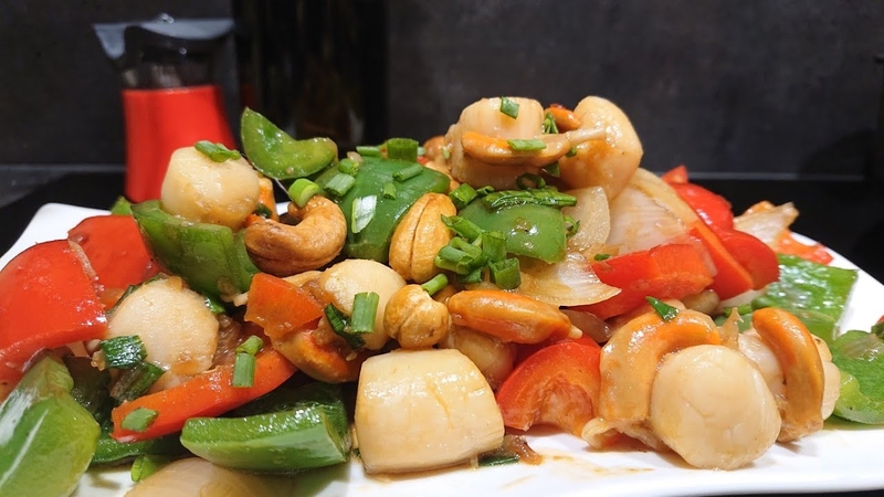 cồi sò điệp xào 5