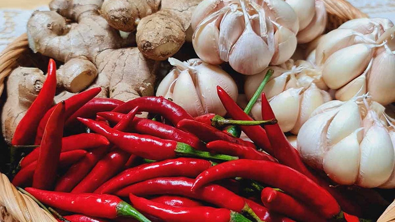 Hạn chế sử dụng gia vị mạnh trong món ăn chay