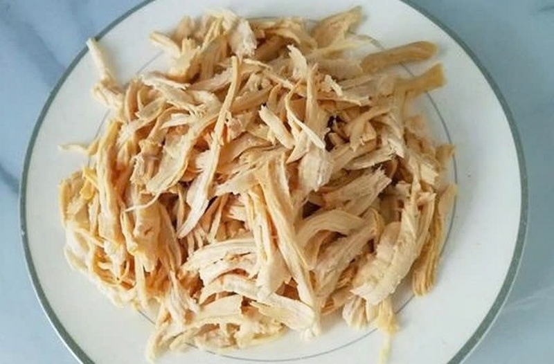 cơm chiên gà xé ảnh 2
