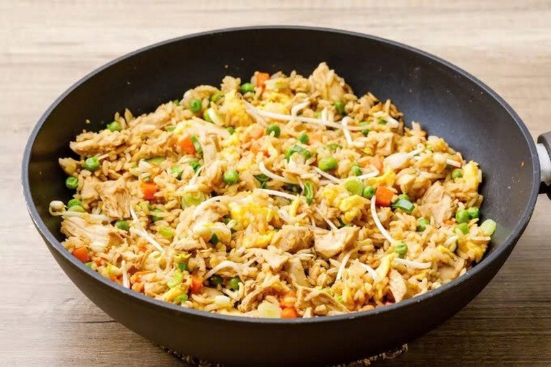 cơm chiên gà xé ảnh 5