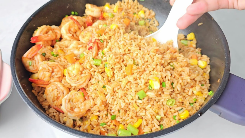 cơm chiên trái thơm 3