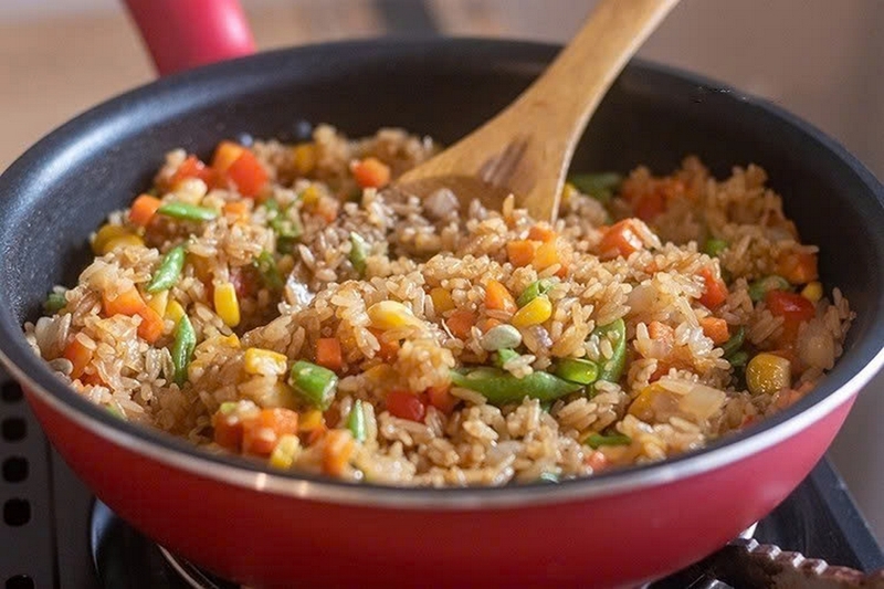 Cơm chiên trứng bắc thảo ảnh 2