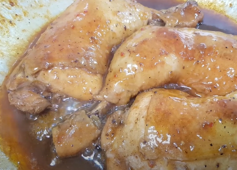 cách nấu cơm gà rôti 5