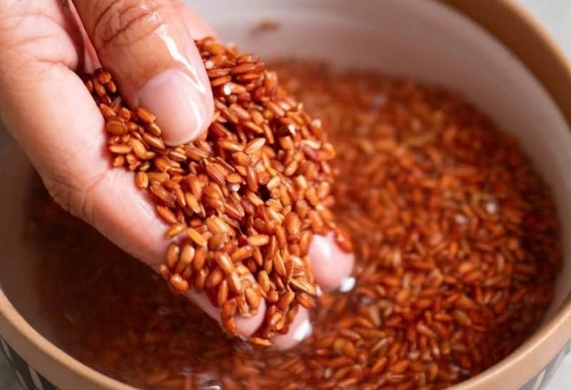 cơm gạo lứt hạt sen ảnh 3
