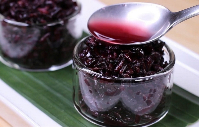 cơm rượu nếp cẩm ảnh 6