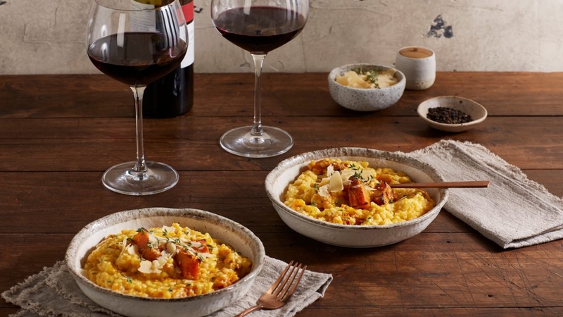 cơm Ý risotto bí đỏ 3