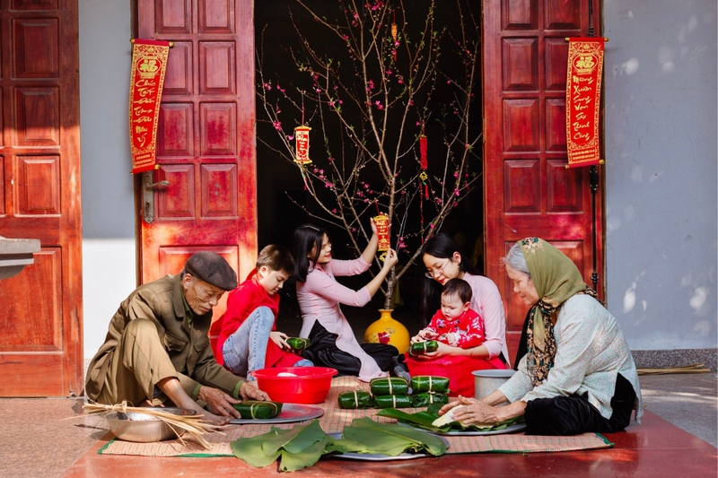 Không khí đếm ngược đến Tết Nguyên Đán