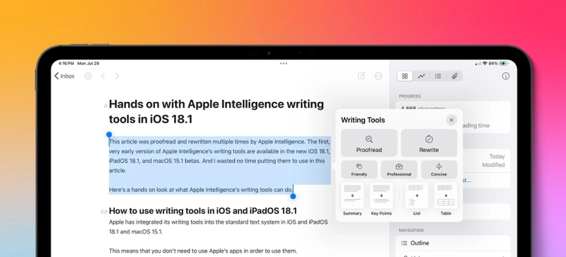công cụ Writing Tools hình 2