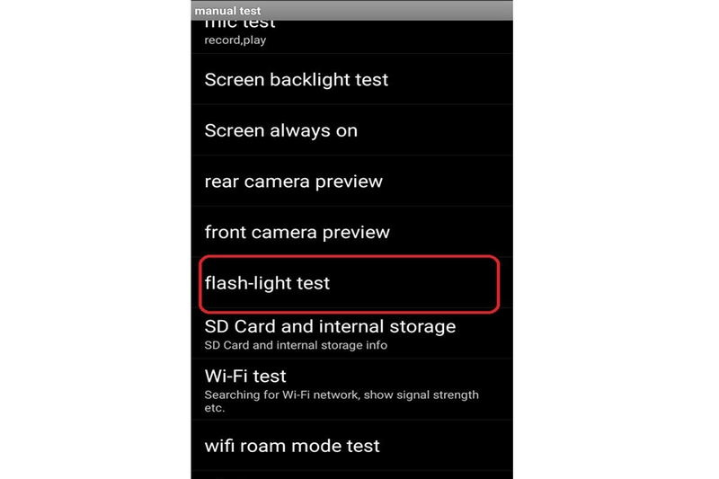 Công cụ kiểm tra lỗi phần cứng trên OPPO hình 3