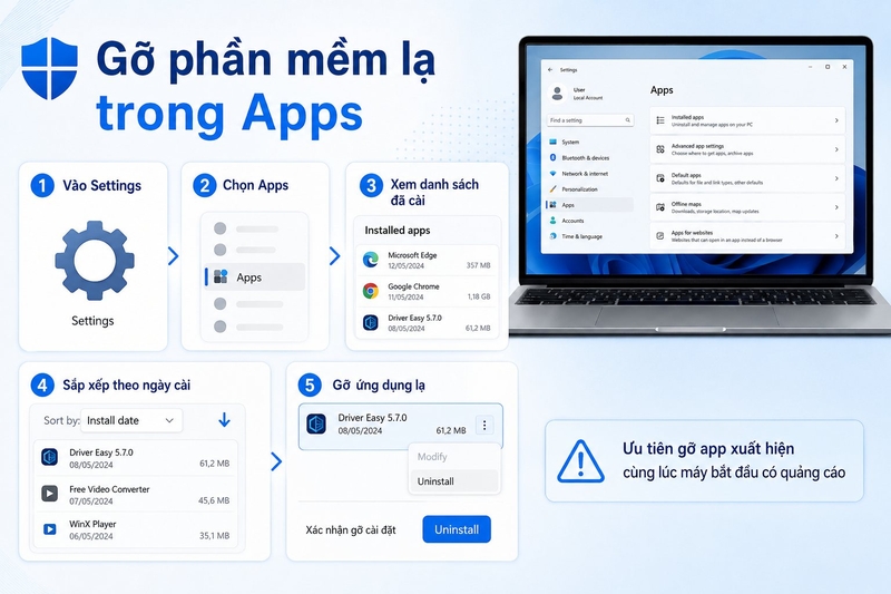 công cụ loại bỏ phần mềm quảng cáo trên máy tính ảnh 10