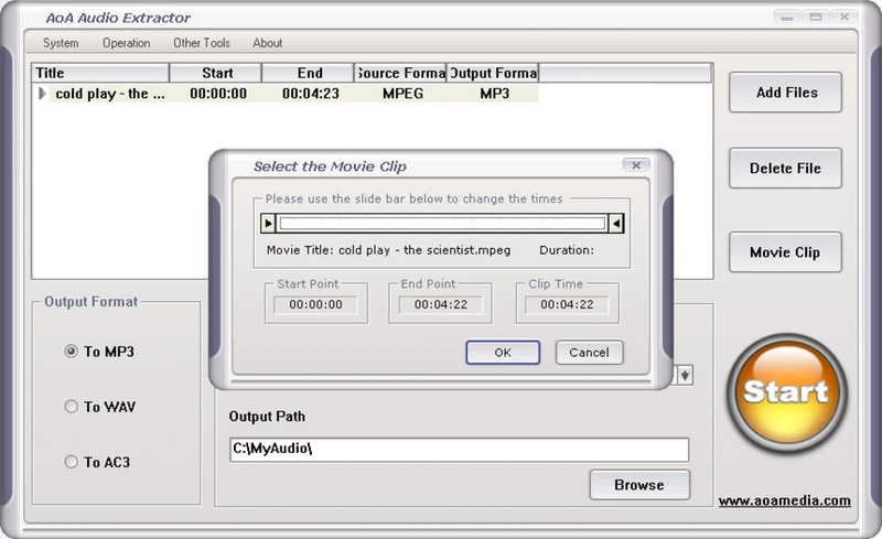 aoa audio extractor