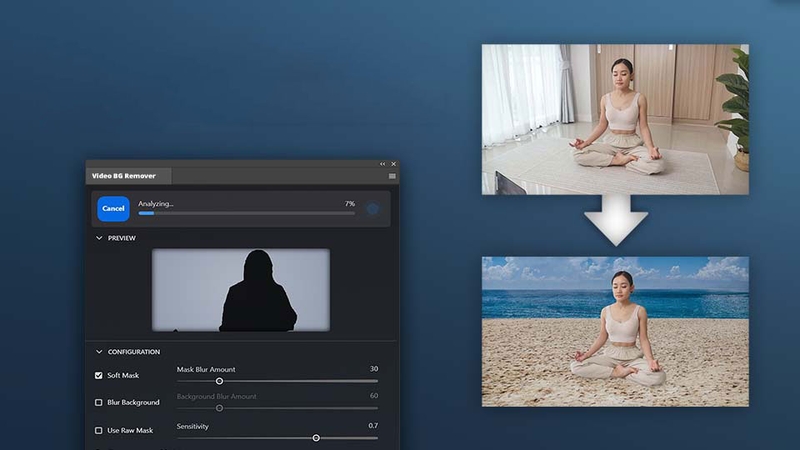 Xóa nền video online - 06