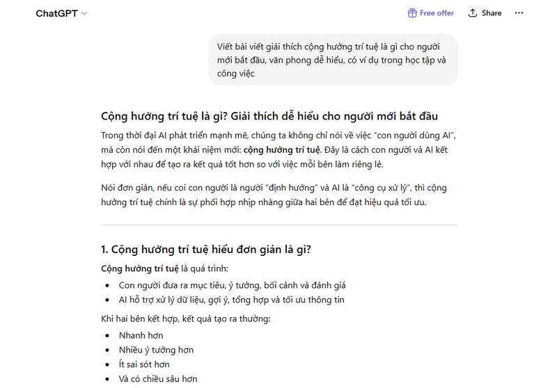 Xác định rõ mục tiêu trước khi dùng AI