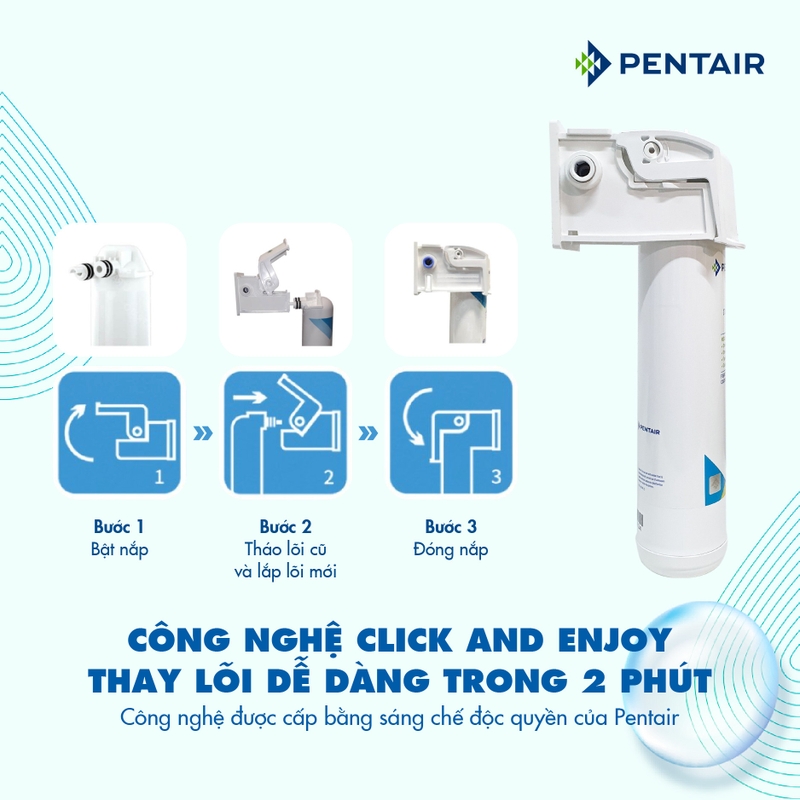 công nghệ Click And Enjoy máy lọc nước&nbsp;- hình 5