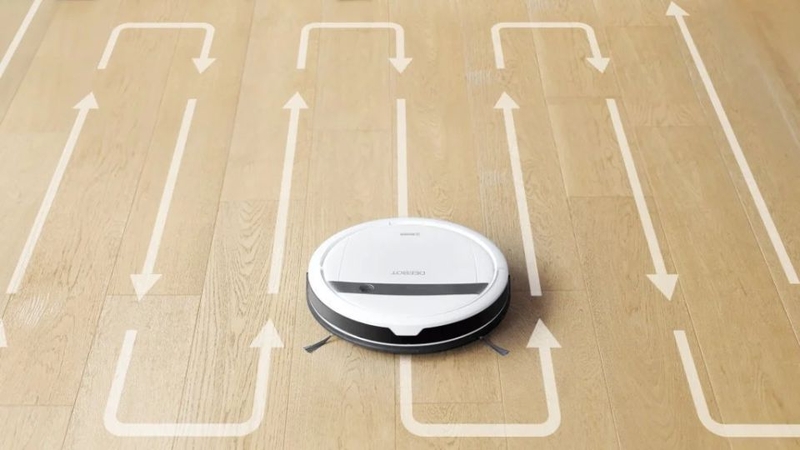 Tác dụng của công nghệ SmartMove trên robot hút bụi Ecovacs