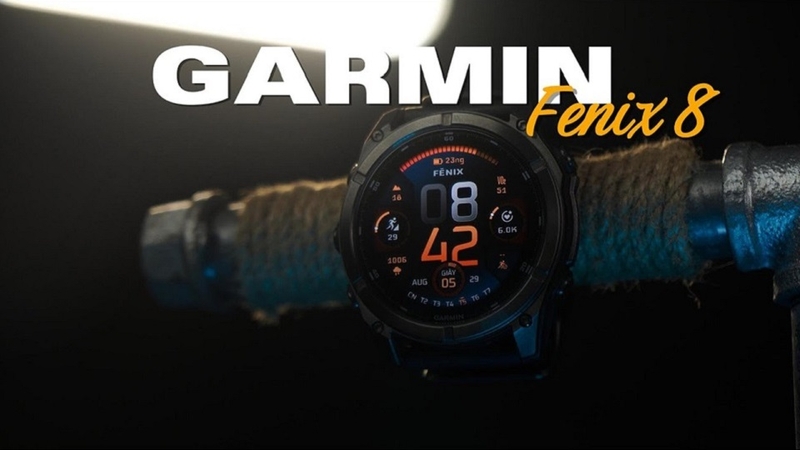 Garmin Fenix 8 Sapphire AMOLED Titanium 51mm