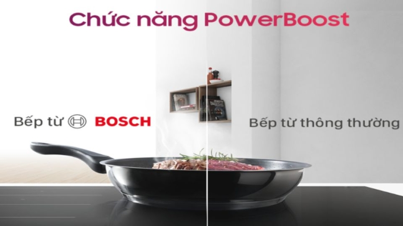 Công nghệ bếp điện từ Bosch 3