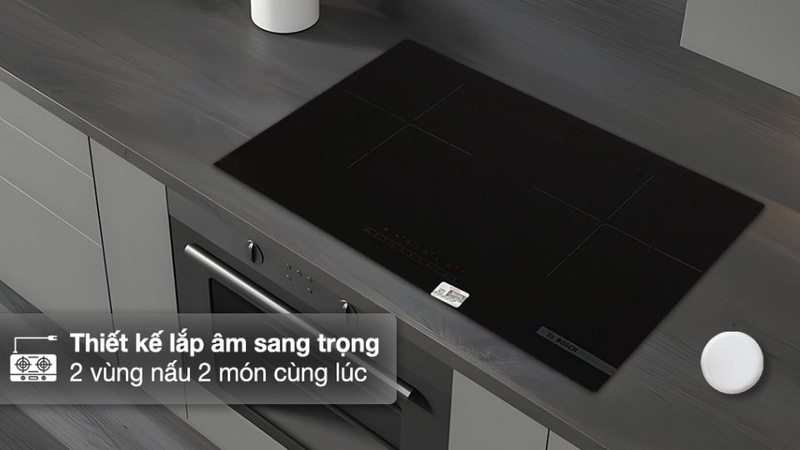 Công nghệ bếp điện từ Bosch 8