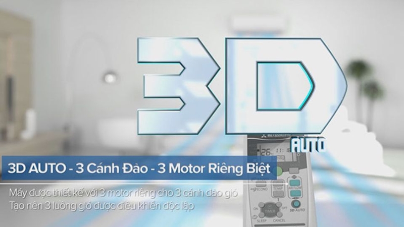 Công nghệ đảo gió 3D Auto là gì?