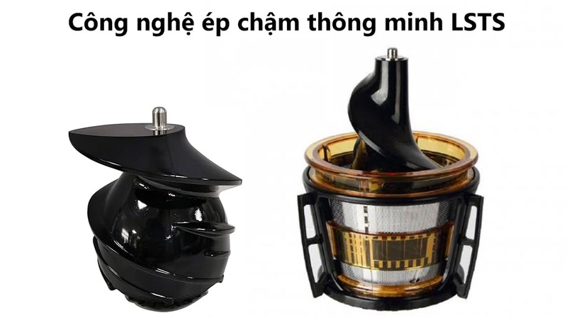 Công nghệ ép chậm LSTS vận hành dựa trên trục vít