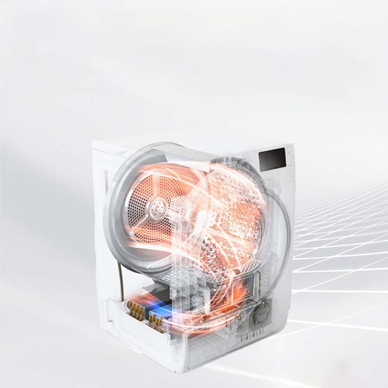 Công nghệ heat pump máy sấy quần áo giúp sấy khô quần áo nhanh chóng