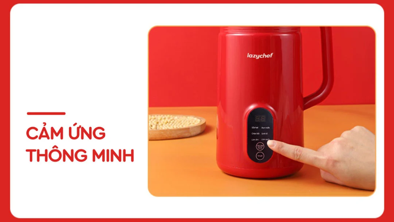 Công nghệ máy làm sữa hạt Lazychef 5