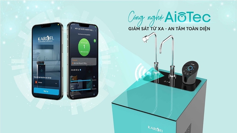 Công nghệ giám sát chất lượng nước qua ứng dụng điện thoại