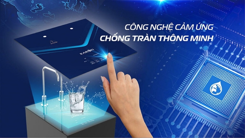 Công nghệ cảm ứng chống tràn tự động