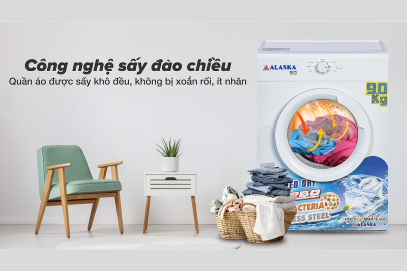 công nghệ máy sấy quần áo Alaska (2)