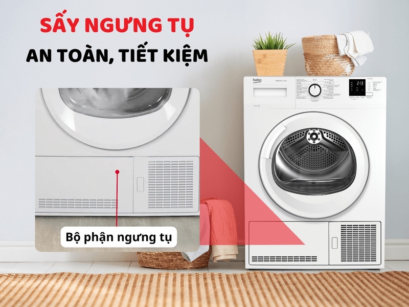 Công nghệ máy sấy quần áo Beko 3