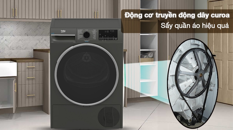 Công nghệ máy sấy quần áo Beko 4