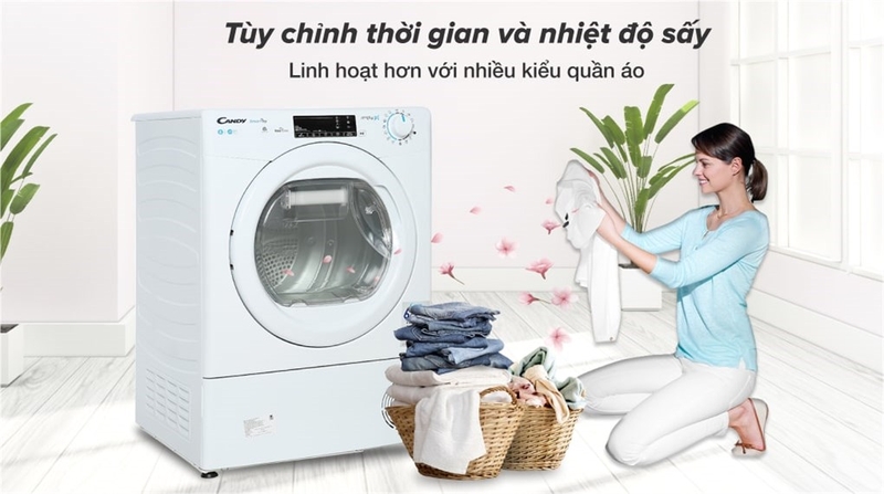 công nghệ máy sấy quần áo Candy (hình 3)