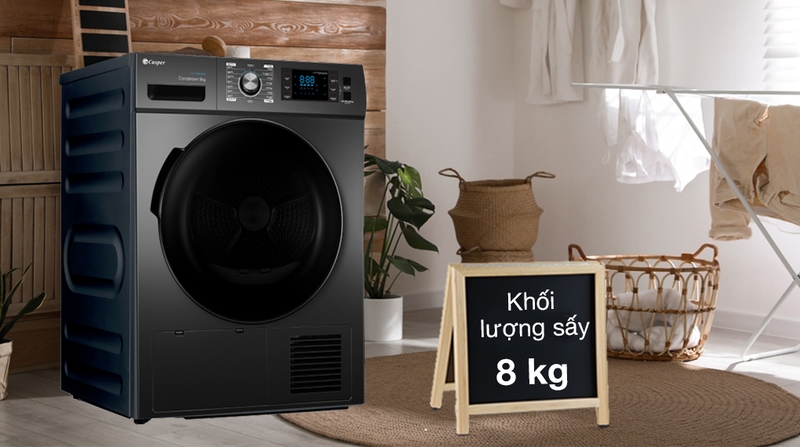 công nghệ máy sấy quần áo Casper 1