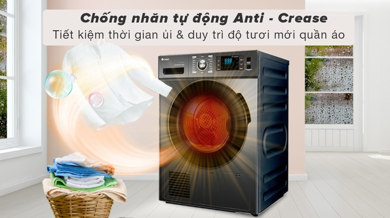 công nghệ máy sấy quần áo Casper 3