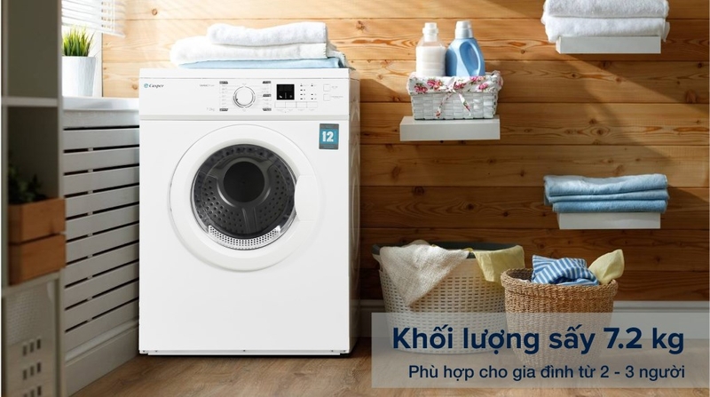 công nghệ máy sấy quần áo Casper 5