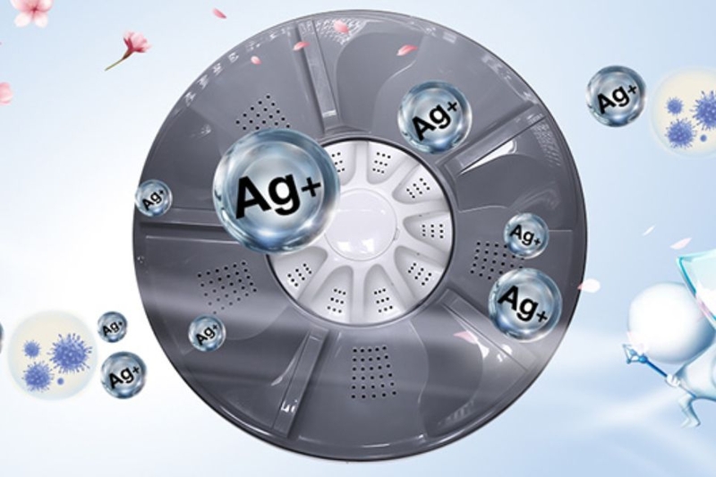 Lợi ích của Công nghệ Nano Ag+ trên máy giặt