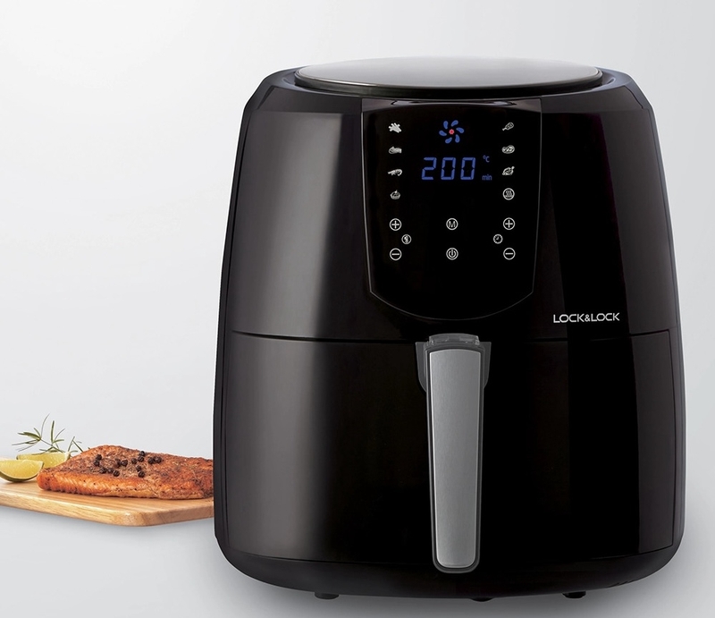 công nghệ nồi chiên không dầu lock&lock hình 2