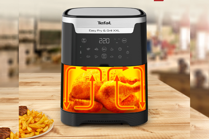 Công nghệ nồi chiên không dầu Tefal cực kỳ hiện đại