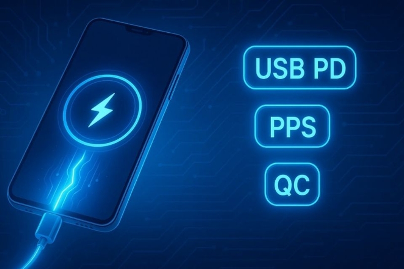 Công nghệ sạc nhanh PPS khác gì so với PD và QC?